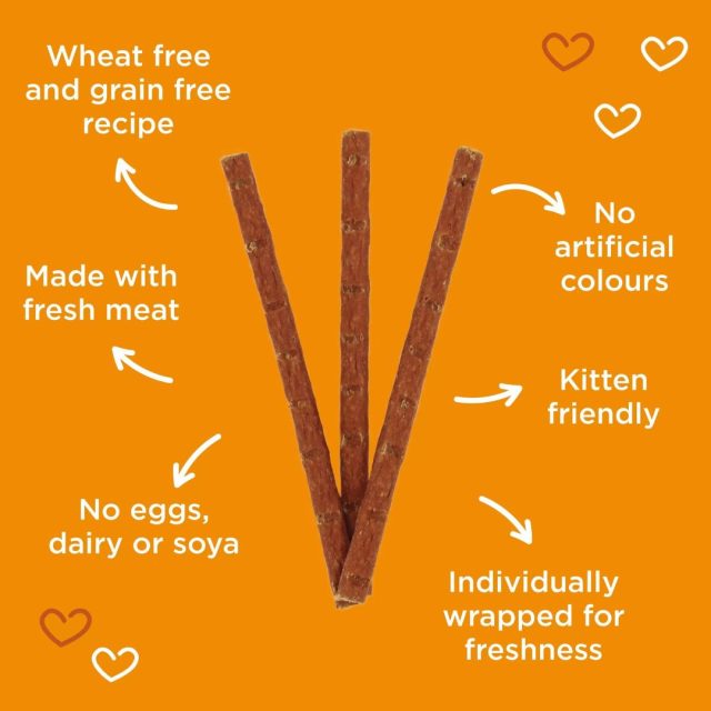 Webbox Tasty Sticks Turkey & Lamb Cat Treats - Image 2