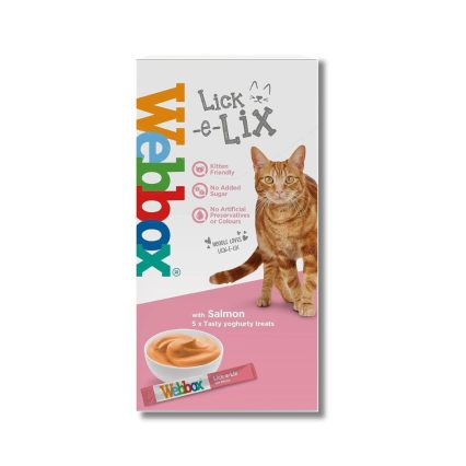 Webbox Cat Treats Lick-e-Lix Salmon