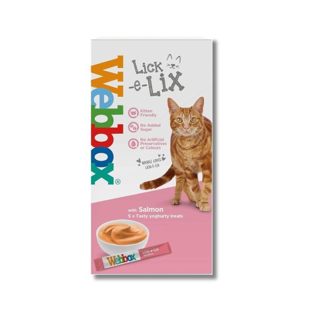 Webbox Cat Treats Lick-e-Lix Salmon