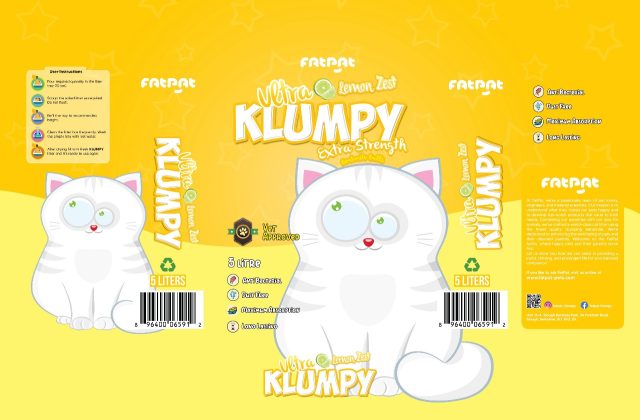 Ultra Klumpy Lemon Zest 5 Ltr | Bentonite Cat Litter - Image 2