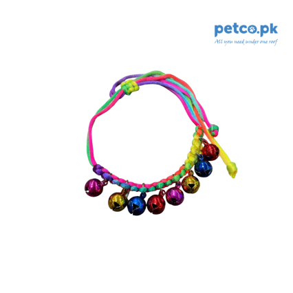 Rainbow Multi Color Pet Necklace