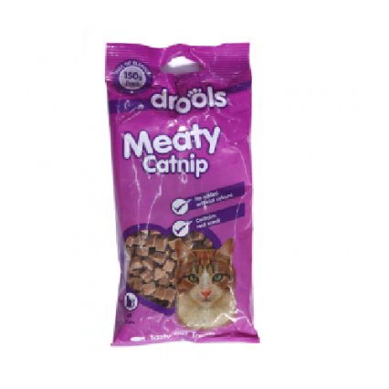 Drools Meaty Catnip Tasty Cat Treats - Heart - For All Cats