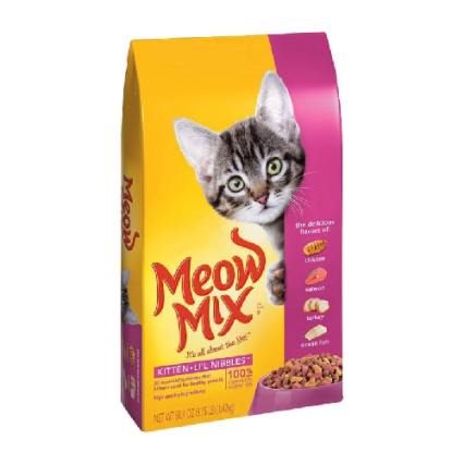 Meow Mix Kitten Li'l Nibbles