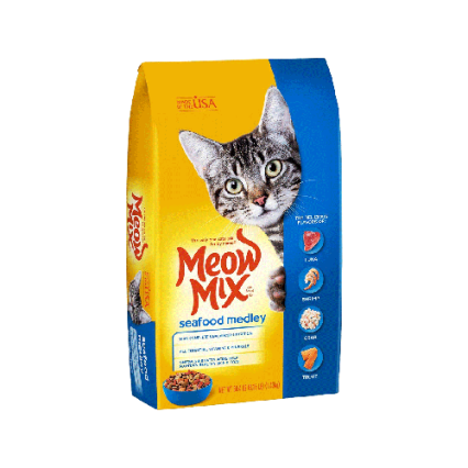 Meow Mix Seafood Medley