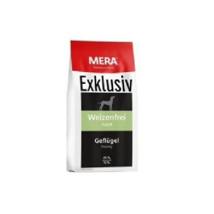 Mera Exklusiv Weizenfrei (Wheat Free) Adult Geflügel (Poultry) Food Bag Front Image By Petco.pk