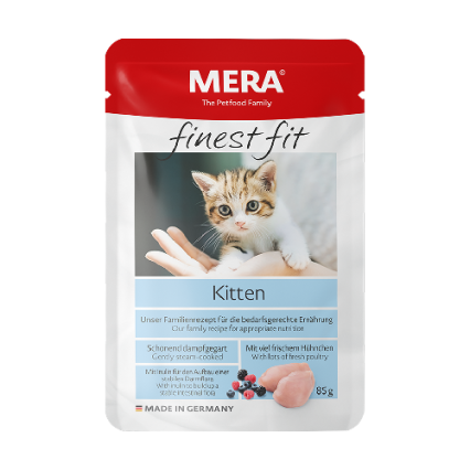 Mera Finest Fit Kitten (Wet Food Pouch) - 85 GM