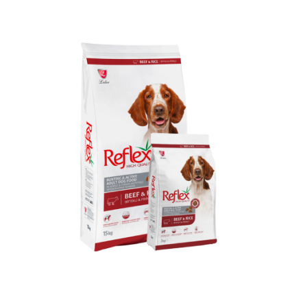 Reflex High Energy Adult Dog Food with Beef