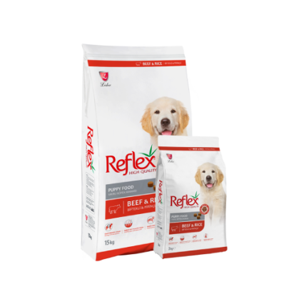 Reflex Puppy Food with Beef