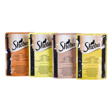 Sheba Fine Flakes in Jelly - Poultry (85g)