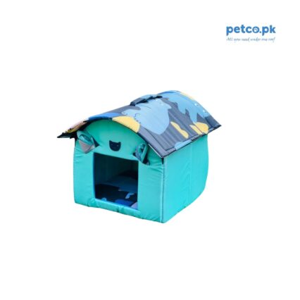 Cartoon House for Cats - Spacious and Comfy Main Front Image by Petco.pk