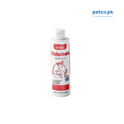 Remu Chlohex Medicated Shampoo for Cats, Dogs and Horses Main Image by Petco.pk